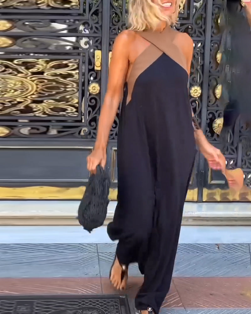 Elva | Cross-Back Elegant Dress