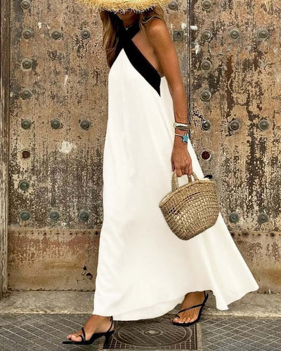 Elva | Cross-Back Elegant Dress