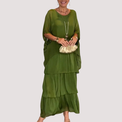 Celia™ - Elegant Casual Boho Chiffon Dress