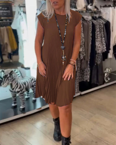 Eline | Casual Dress with Round Neckline