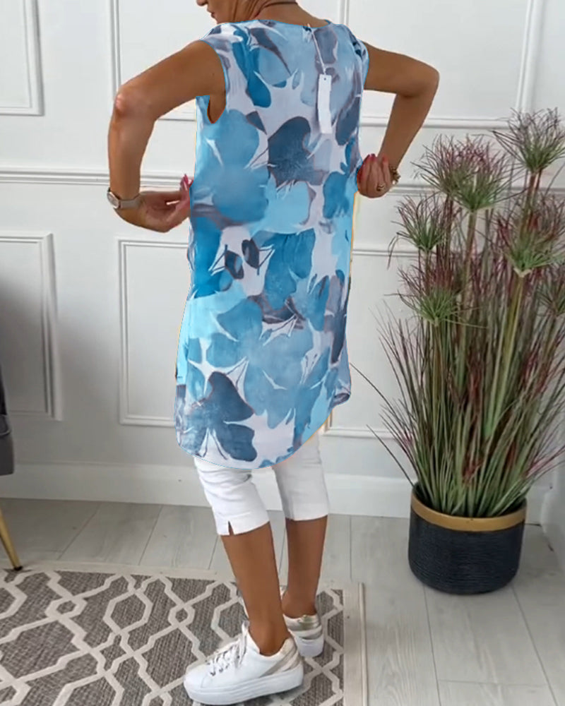 Bindi | Casual Dress with Colorful Floral Print