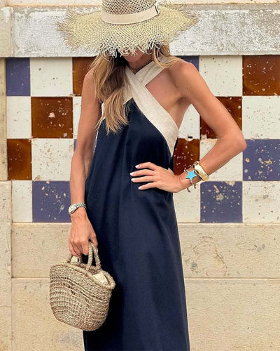 Elva | Cross-Back Elegant Dress