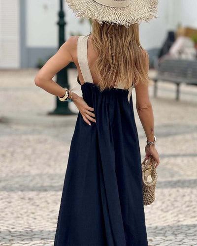 Elva | Cross-Back Elegant Dress