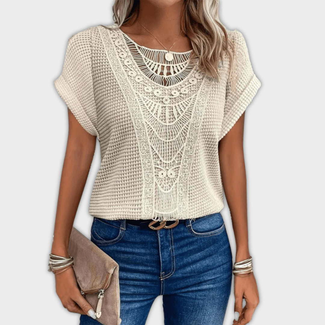 Barbara | Crochet Lace Top