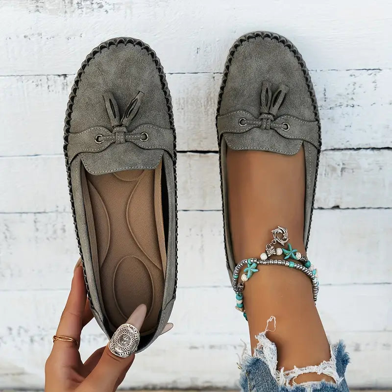 Madilyn™ Casual Tassel Moccasins