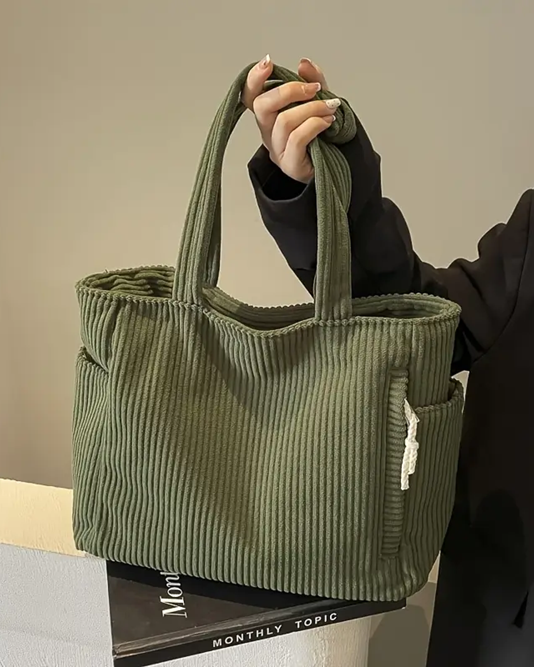 Tilda - Textured Tote Bag
