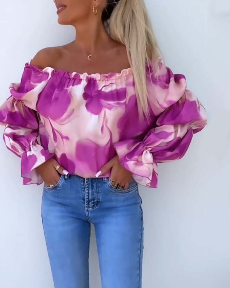 Willow | Colorful printed casual top