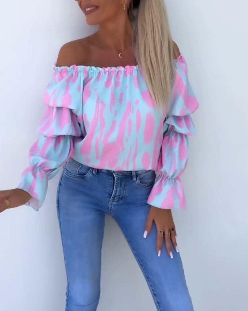 Willow | Colorful printed casual top