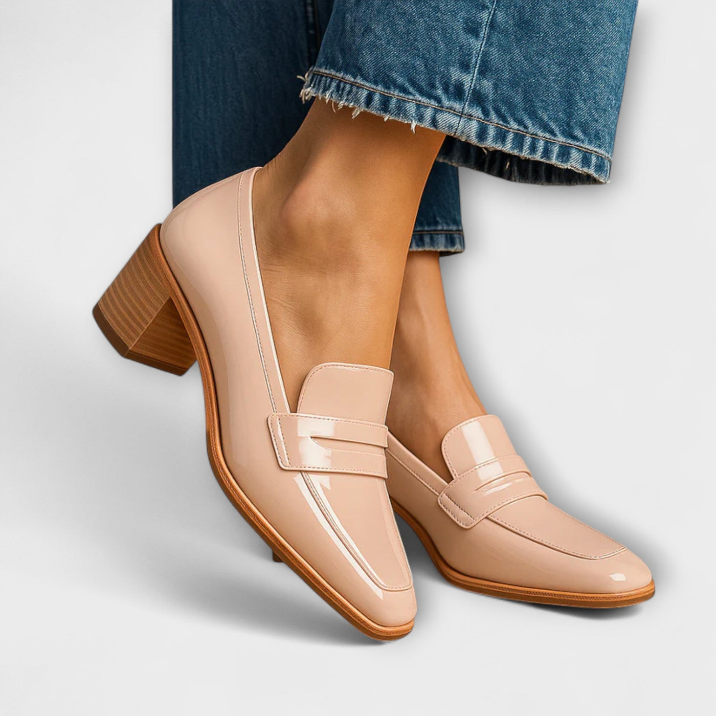 Elaine - Patent Leather Loafers