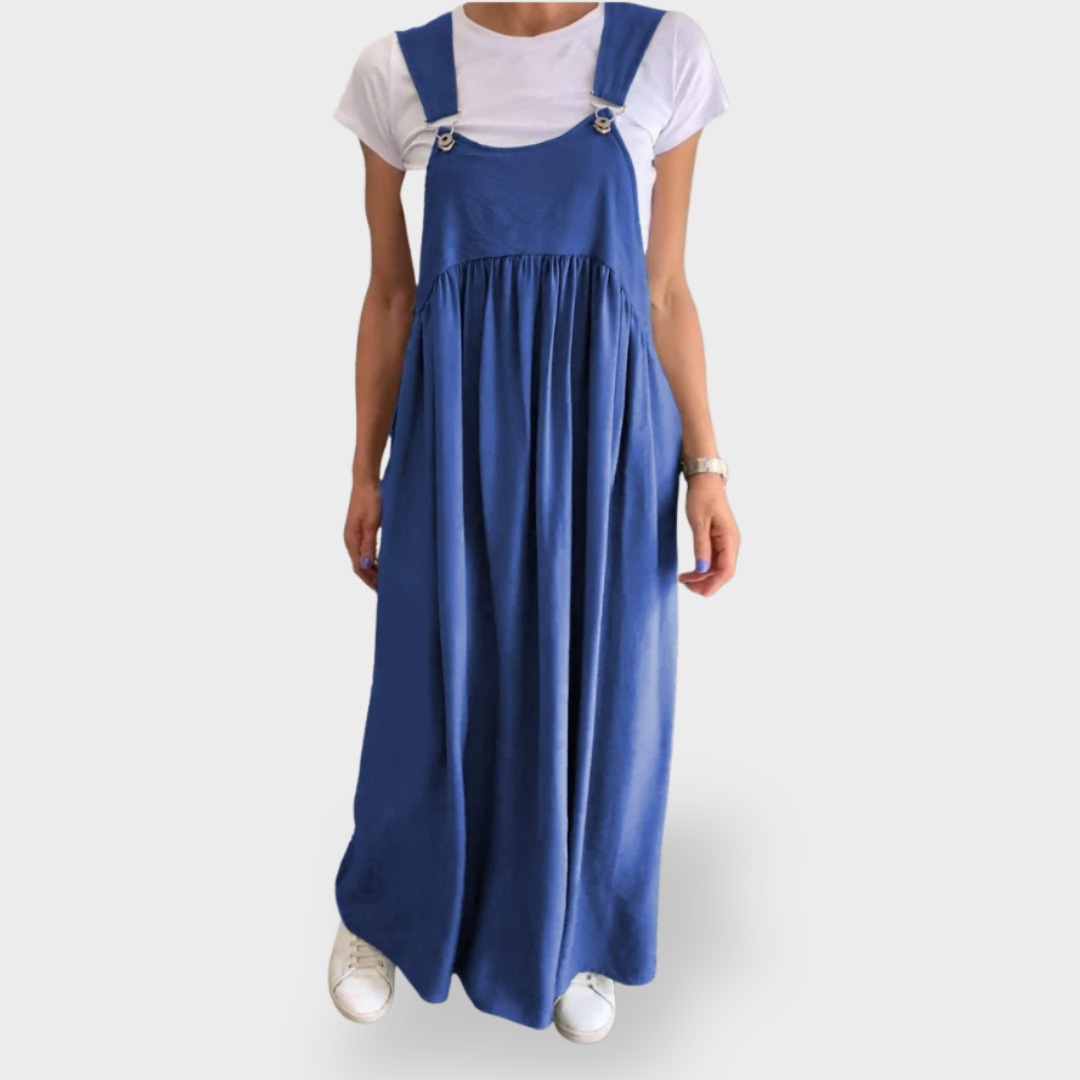 Alice | Solid Color Casual Strap Dress