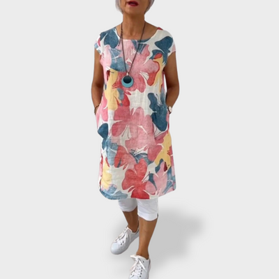 Bindi | Casual Dress with Colorful Floral Print