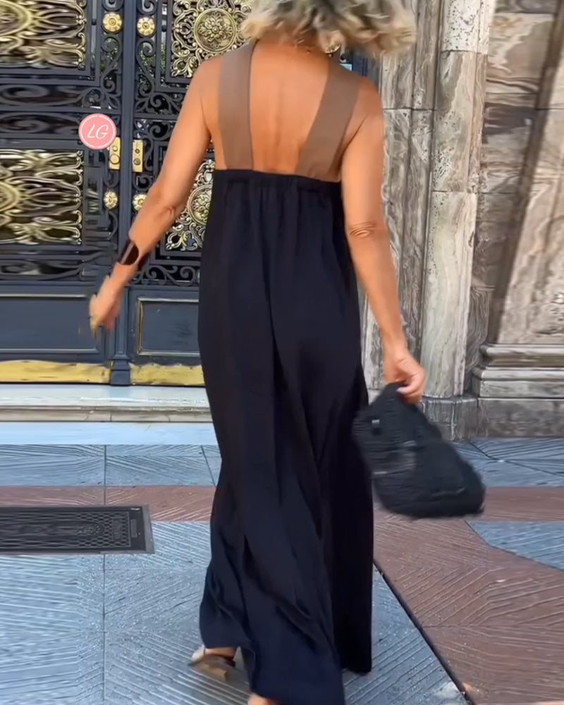 Elva | Cross-Back Elegant Dress