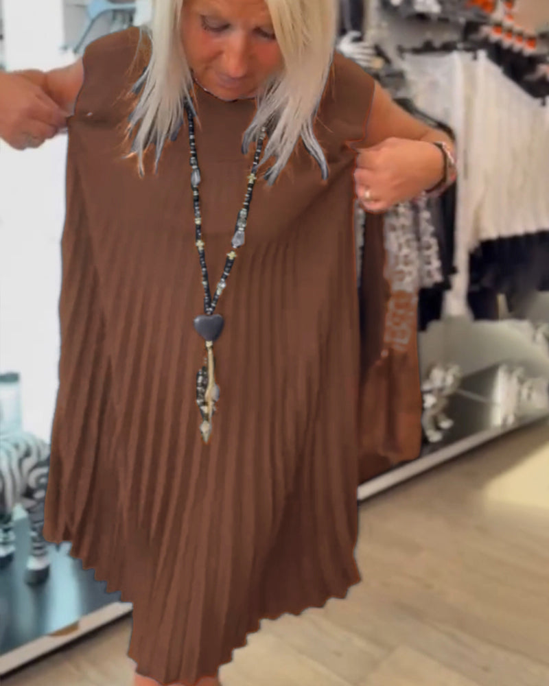 Eline | Casual Dress with Round Neckline