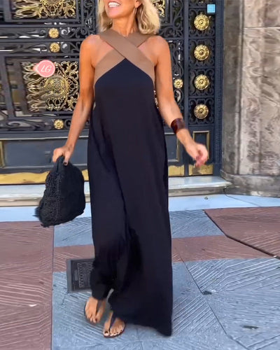 Elva | Cross-Back Elegant Dress