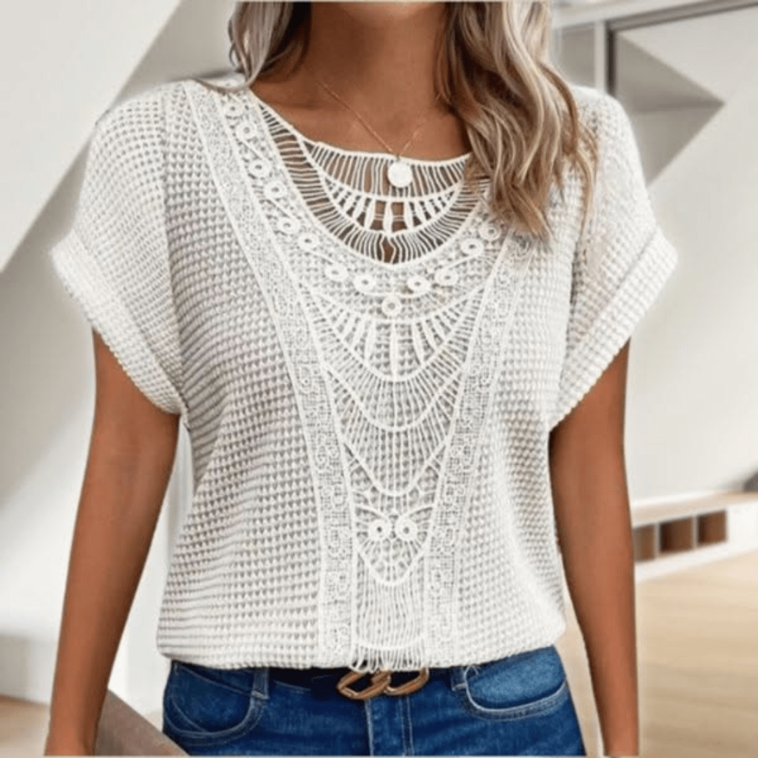 Barbara | Crochet Lace Top