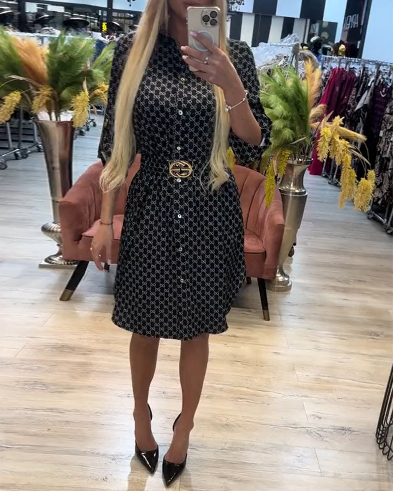Ella | Elegant Shirt Dress