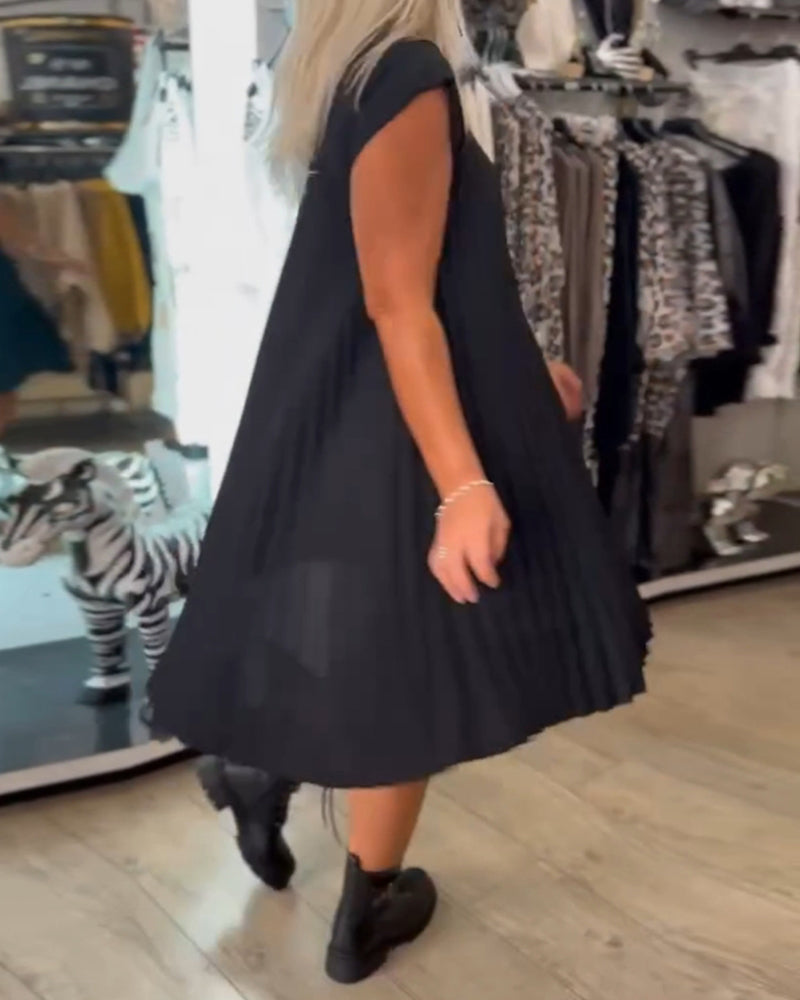 Eline | Casual Dress with Round Neckline