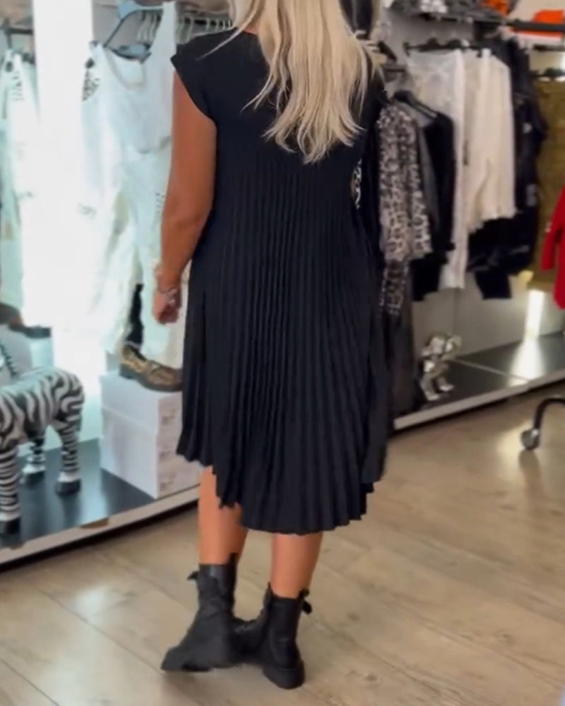 Eline | Casual Dress with Round Neckline