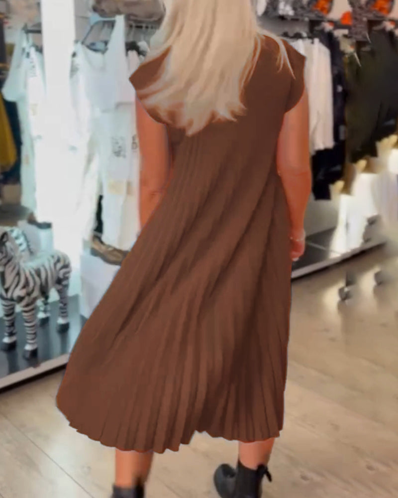 Eline | Casual Dress with Round Neckline