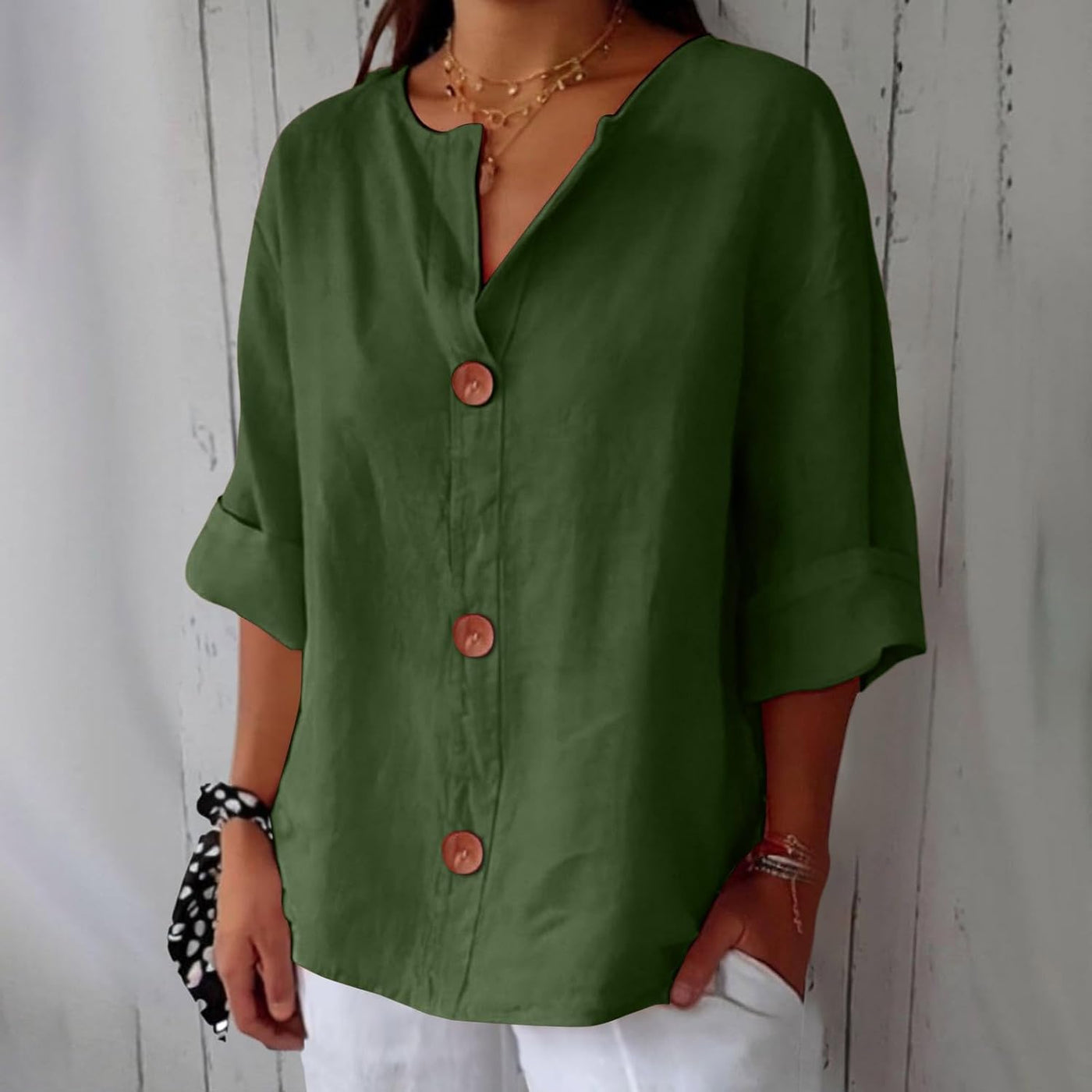 Elspeth V Neck Shirt