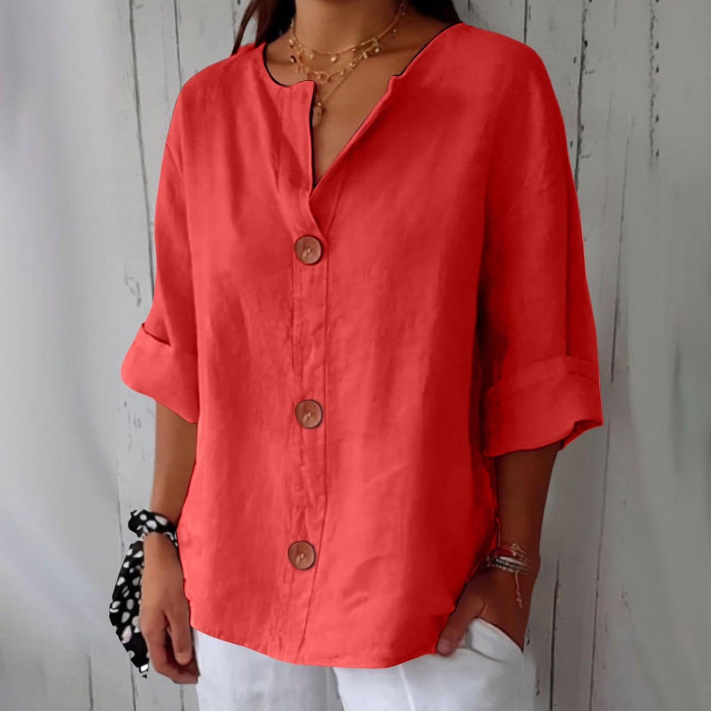 Elspeth V Neck Shirt