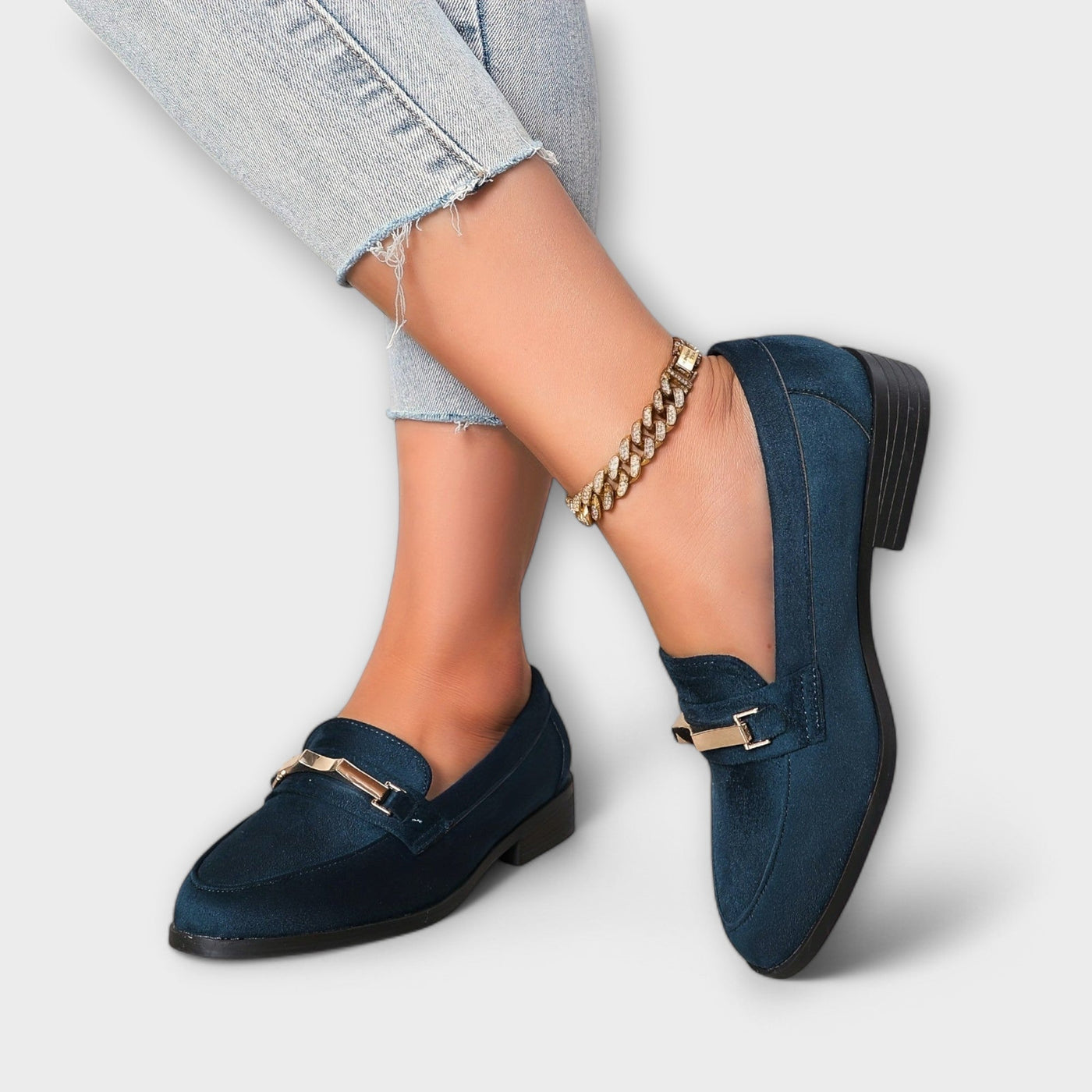 Flora - Flannel Loafers