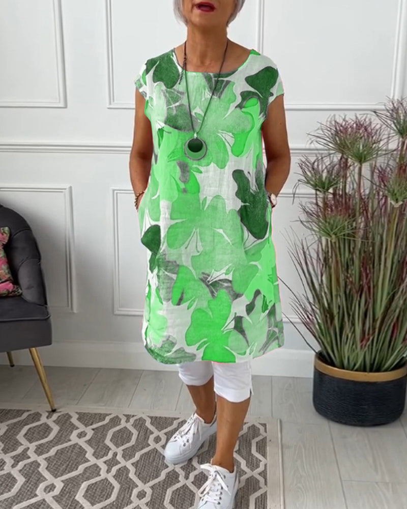 Bindi | Casual Dress with Colorful Floral Print