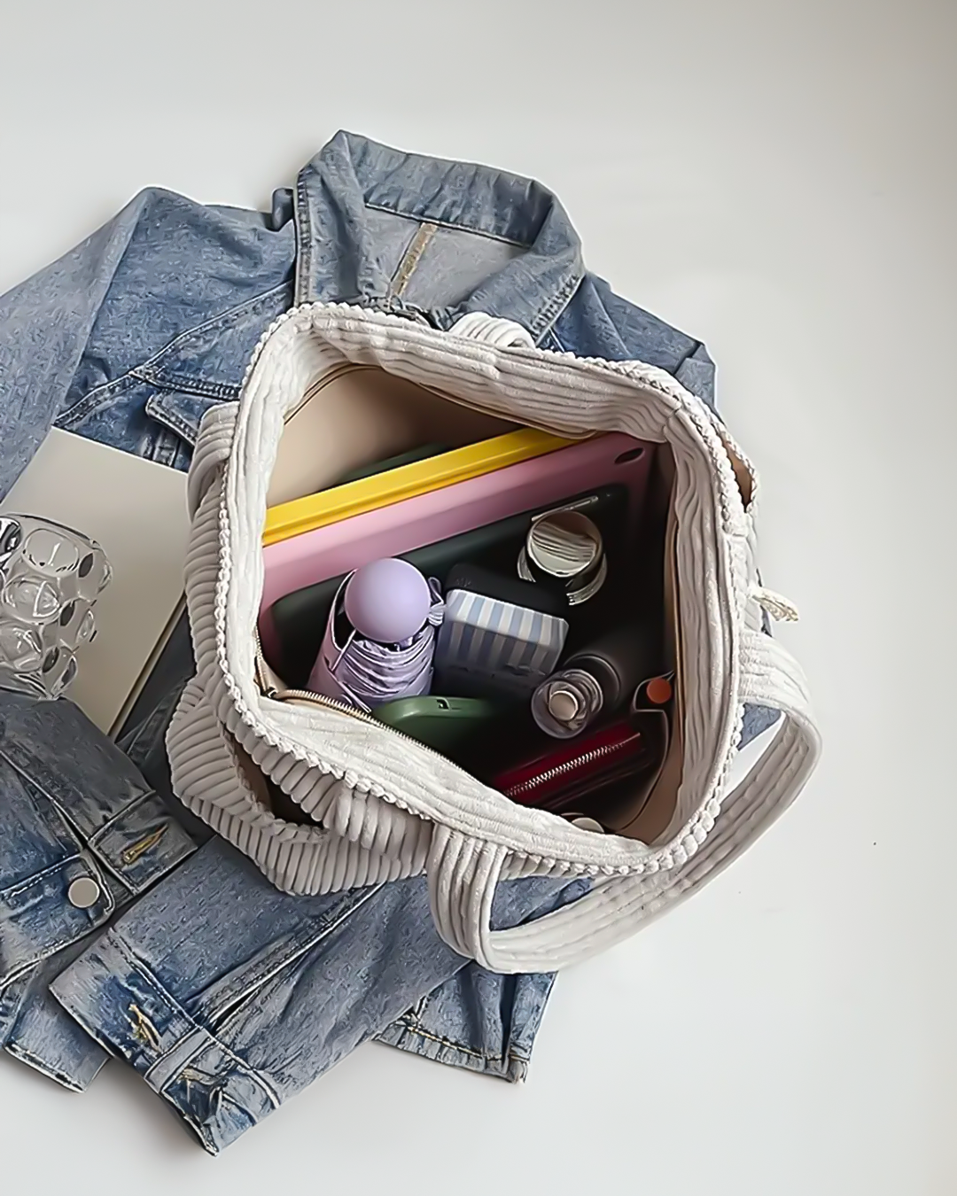 Tilda - Textured Tote Bag