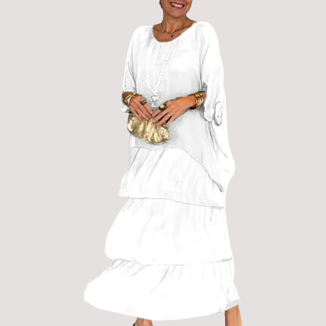Celia™ - Elegant Casual Boho Chiffon Dress