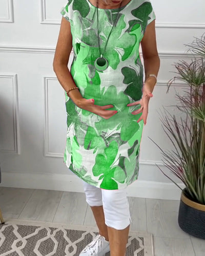Bindi | Casual Dress with Colorful Floral Print