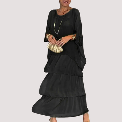Celia™ - Elegant Casual Boho Chiffon Dress