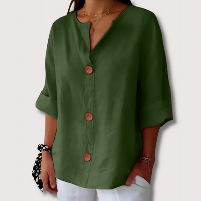 Martina™ - Linen Blouse