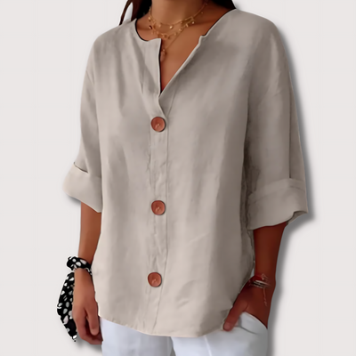 Martina™ - Linen Blouse