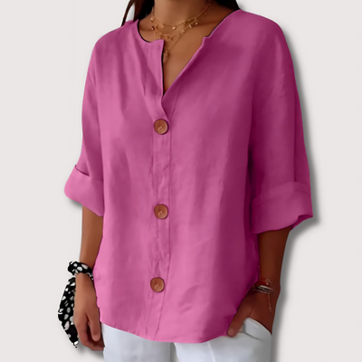 Martina™ - Linen Blouse