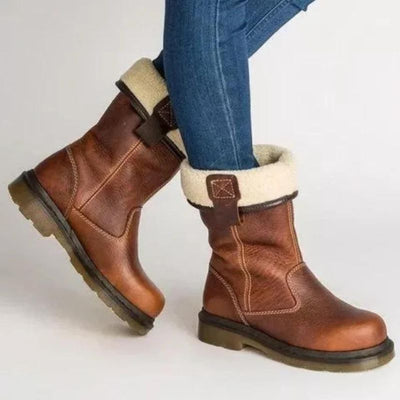 Lilia™ Lined Leather Winter Boots