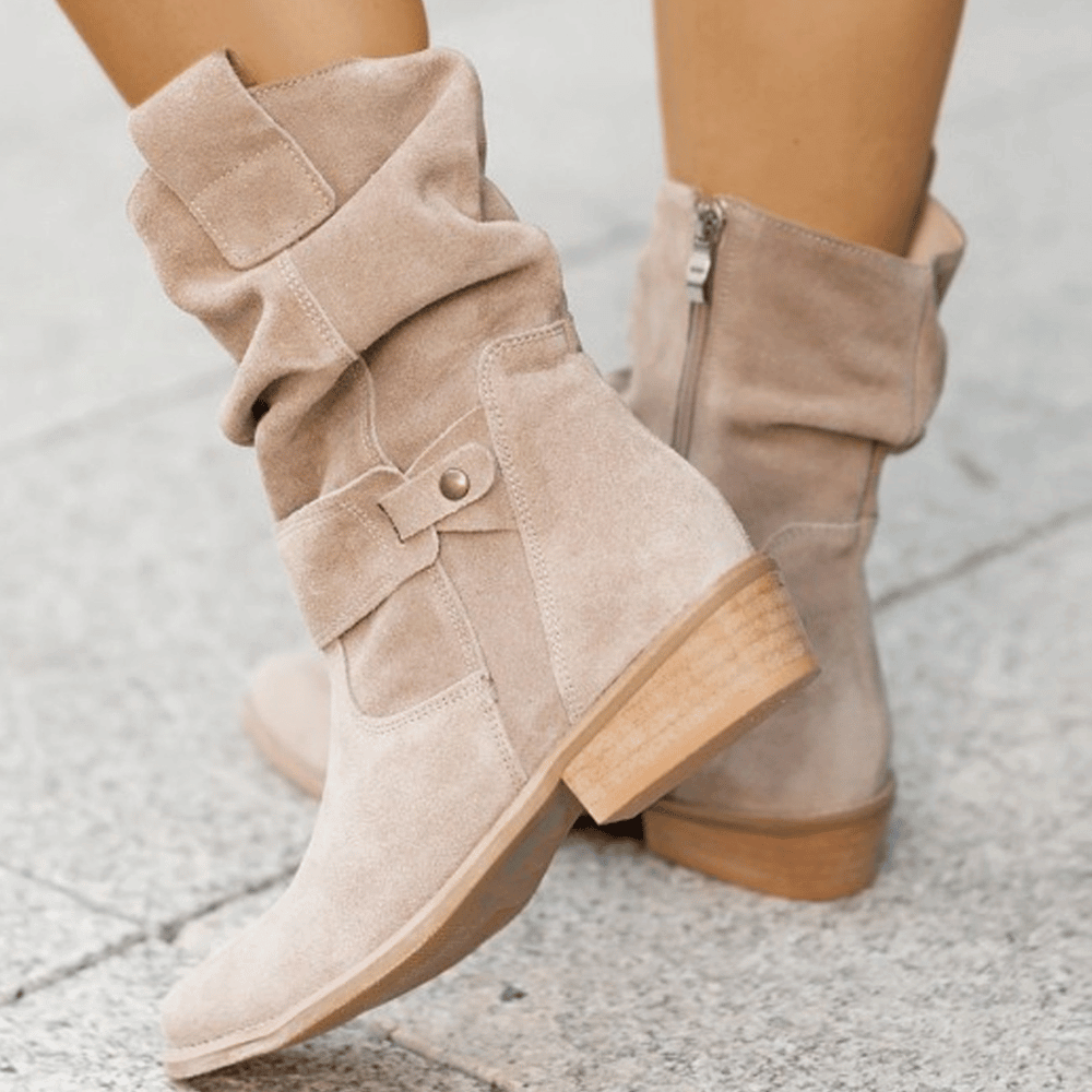 Celine™ Women's Suede Boots