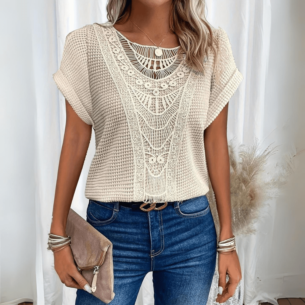 Barbara | Crochet Lace Top