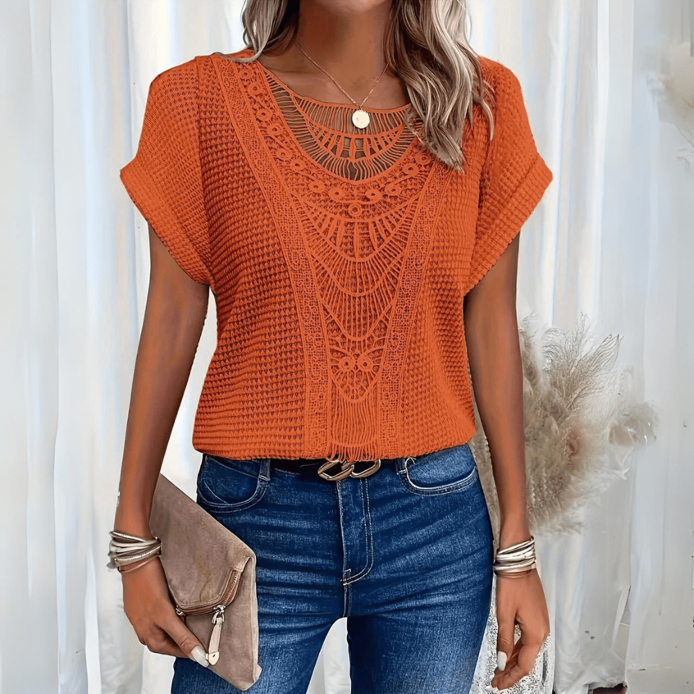 Barbara | Crochet Lace Top
