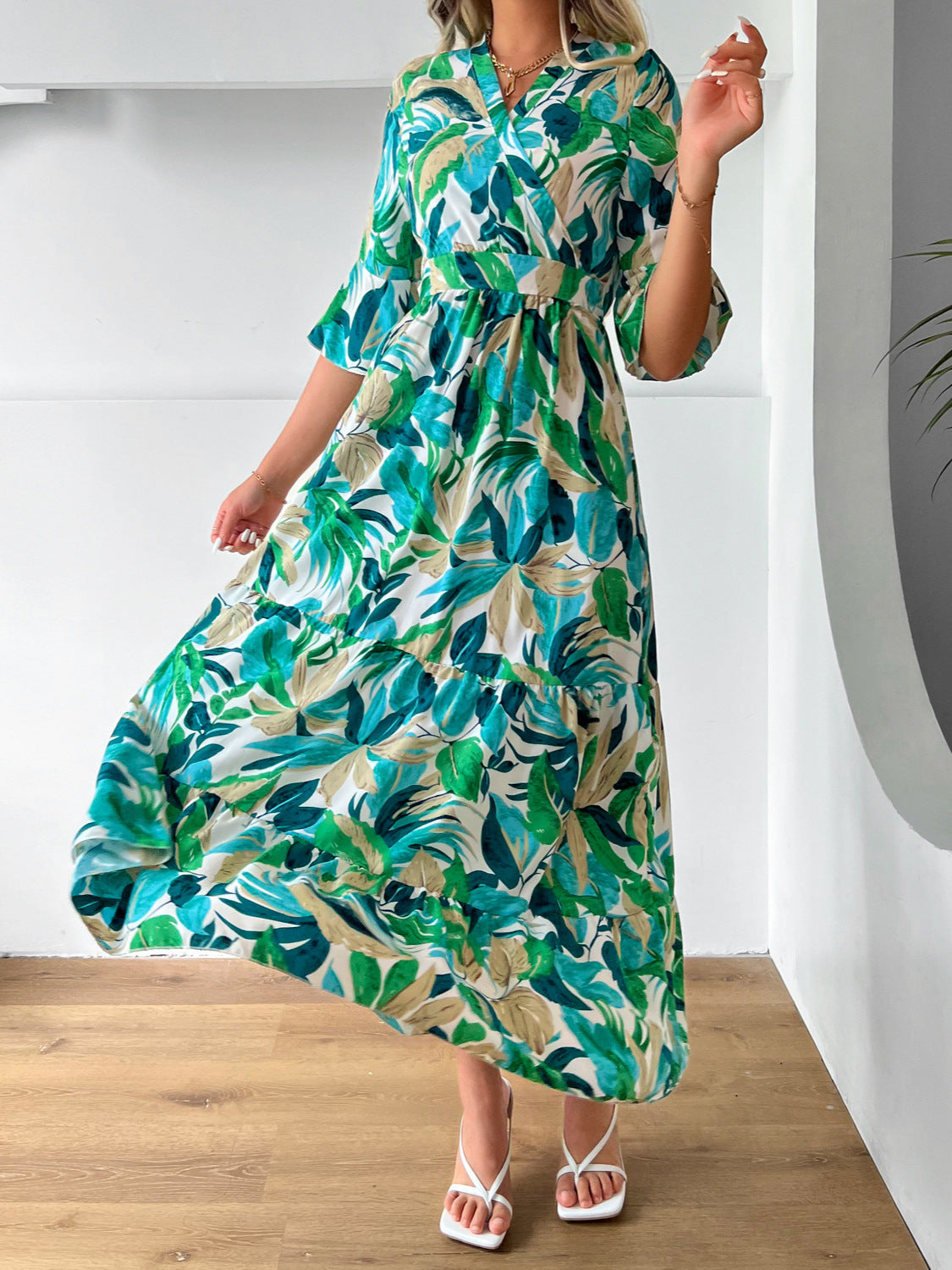 Beatrice | Tropical Breeze Maxi Dress