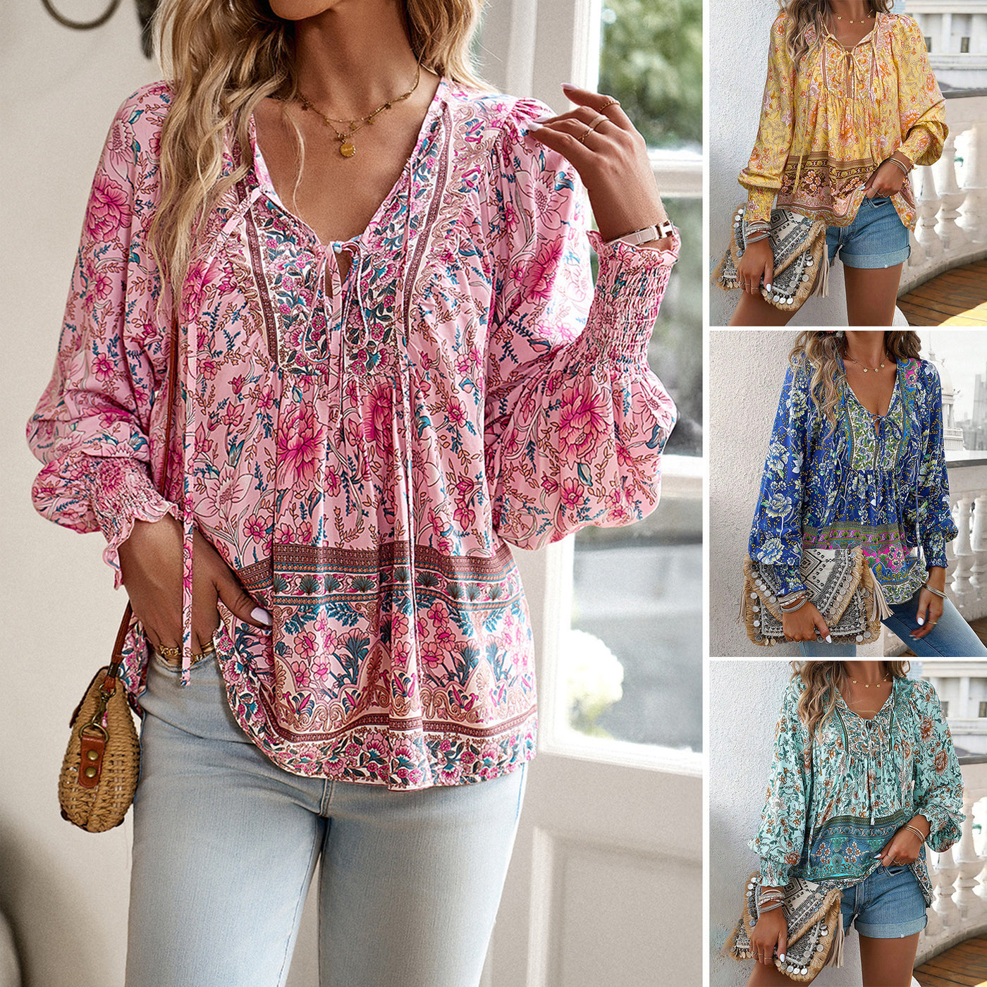 Nina | Floral Blouse