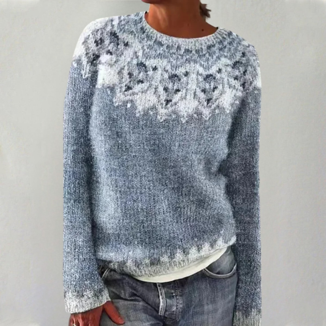AMELIE RETRO KNITTED JUMPER