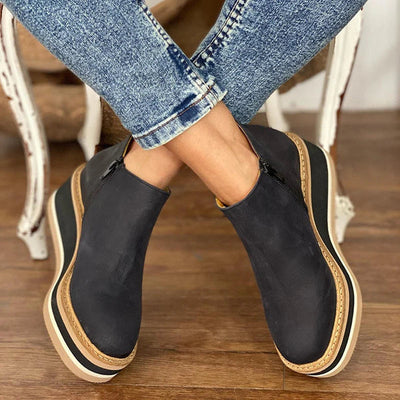 Kamala™  Casual Wedge Ankle Boots