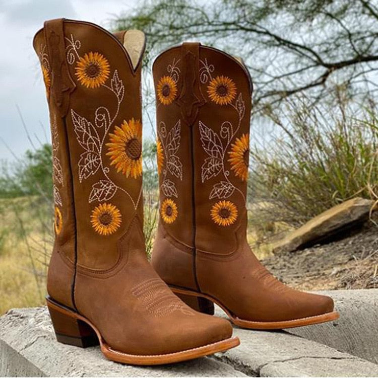Blossom™ Stylish Cowboy Boots