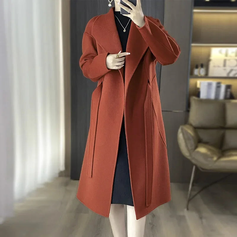 Casmira Belted Coat