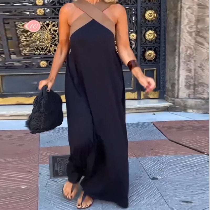 Elva | Cross-Back Elegant Dress