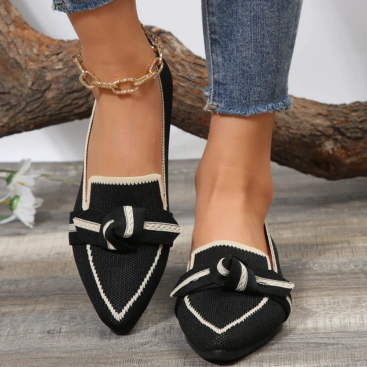 Nellie™ Casual Pointed Toe Slip-On