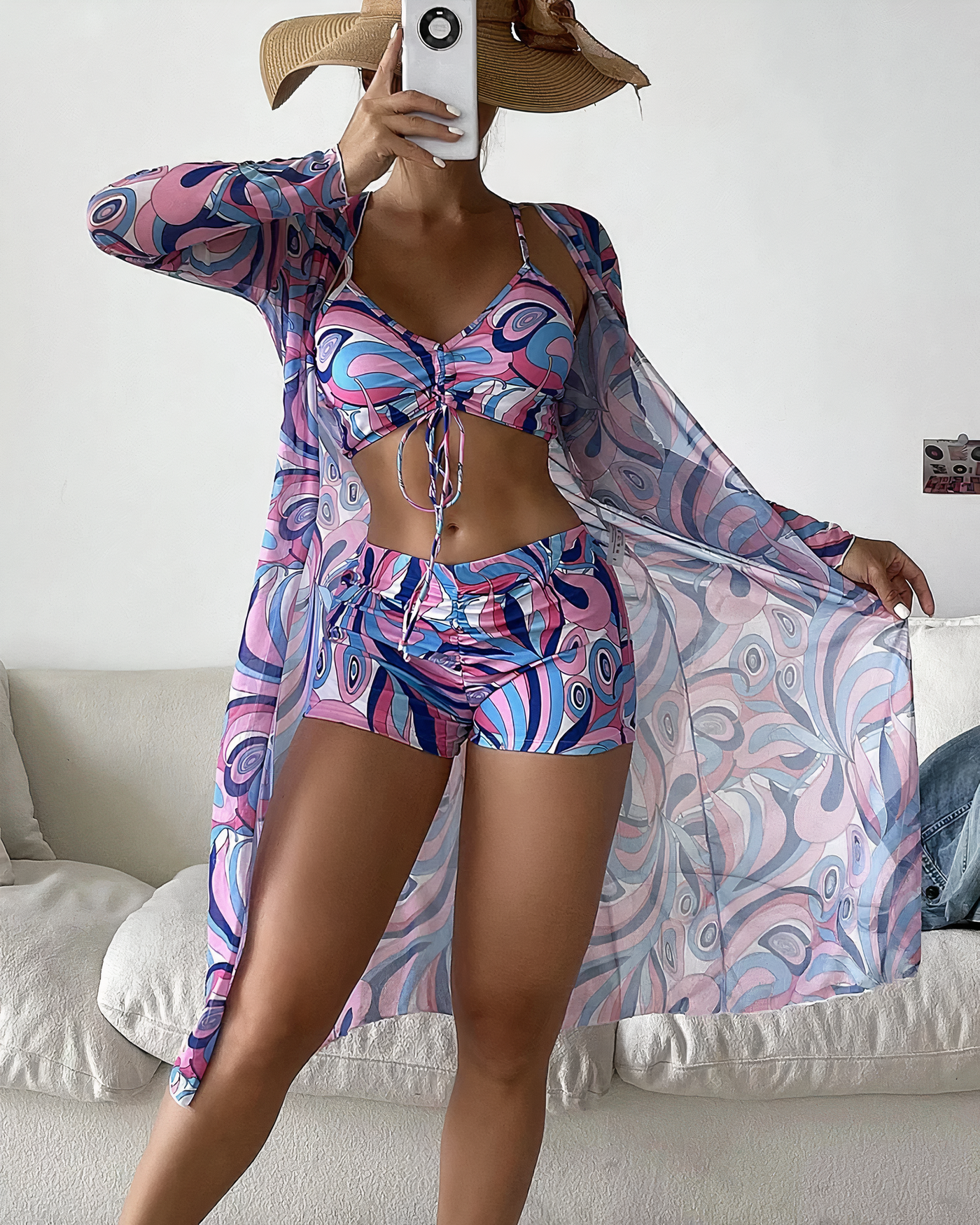 BALI- High-Waist Bikini Set