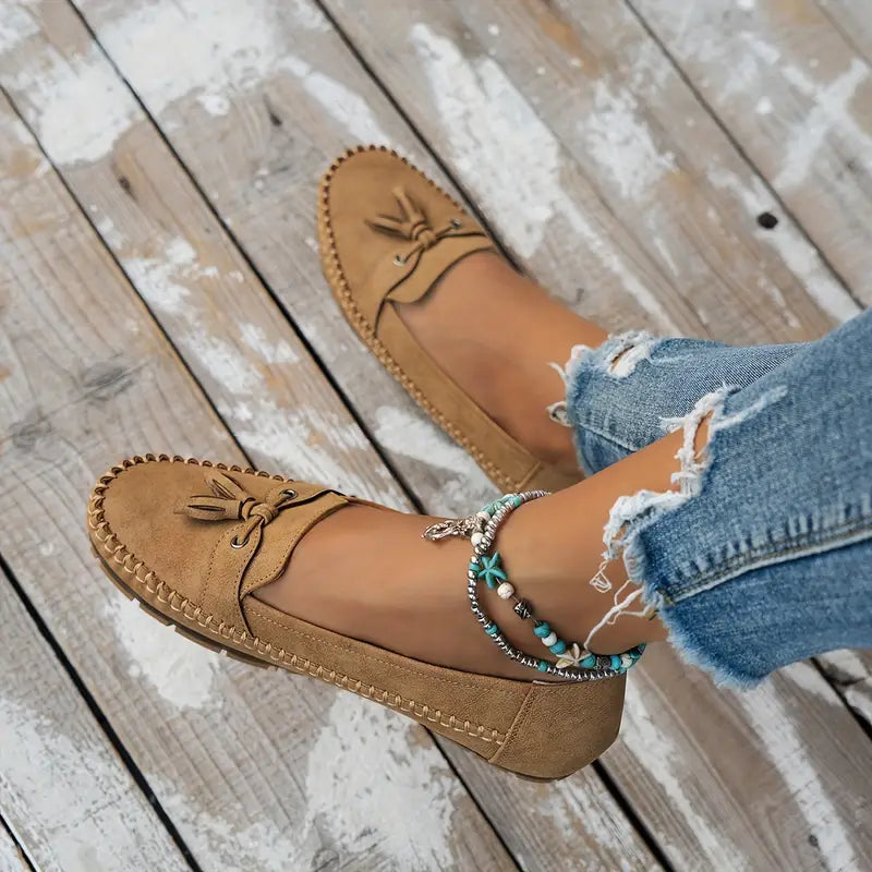 Madilyn™ Casual Tassel Moccasins