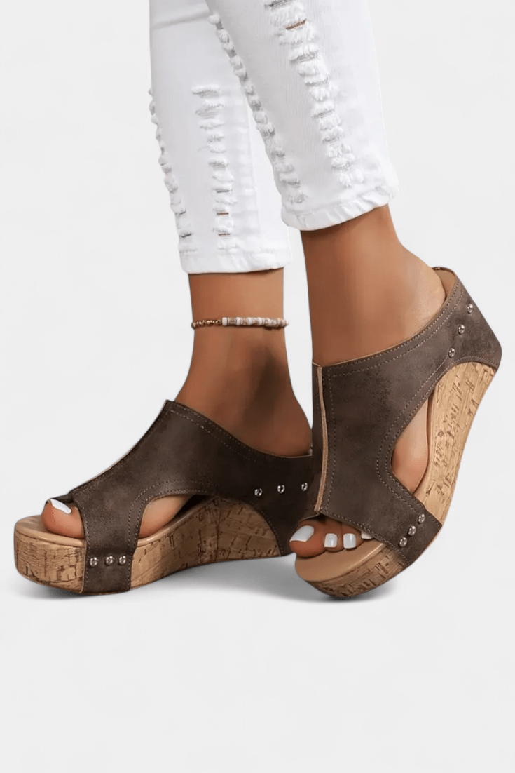 Emerson | Orthopaedic Comfort Block Heel Sandals