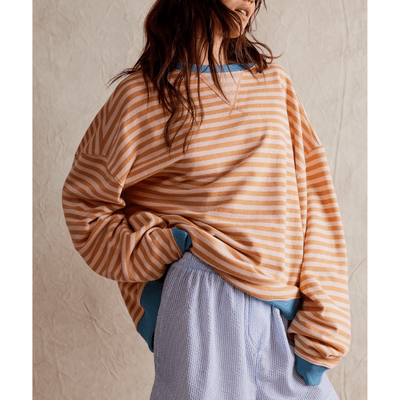 Emery | Relaxed Striped Women’s Sweatshirt